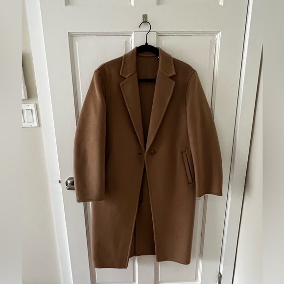 NWOT Double Face Long Coat XXS - Picture 3 of 7